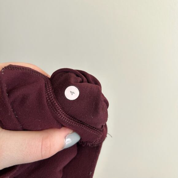 Lululemon Align Pant in Red Merlot 4 - Picture 6 of 6